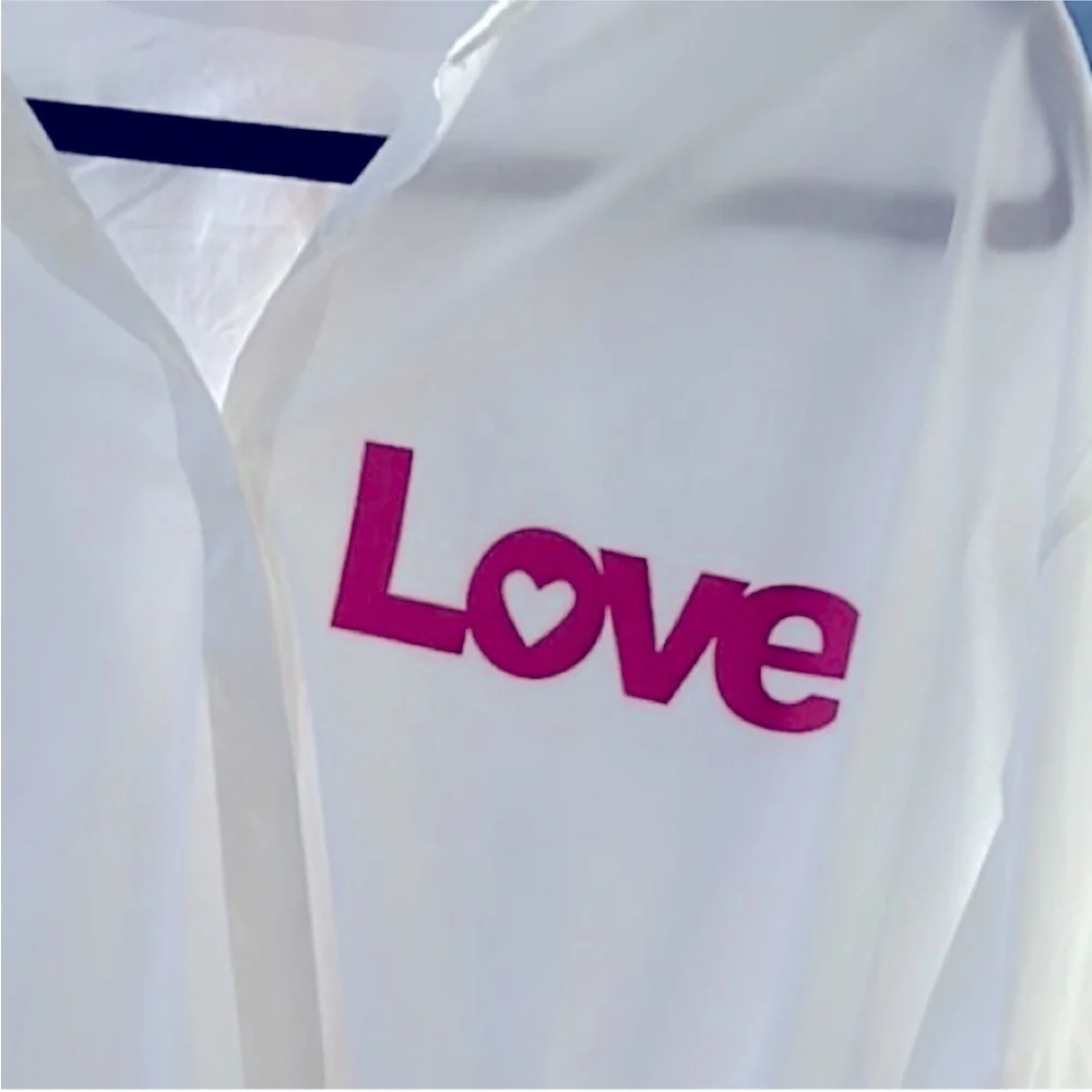 Sweetheart LOVE WHITE LONG SLEEVE SHIRT - Picture 2 of 8